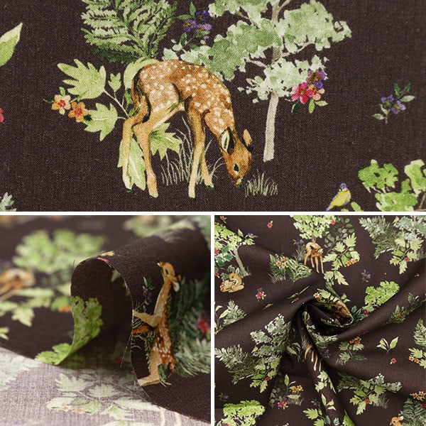 [Da 5] Fabric "Liberty Fabric Tanalone Forest Delets 363J7307-A" Liberty Japan Liberty Japan