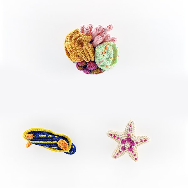 Strick-Kit "Häkelaquarium (Häkelaquarium) Aoumiushi und Meeresboden Walk EG-132" Olympus