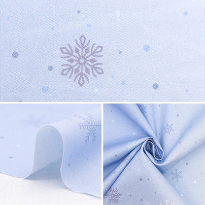 [De la cantidad 5] Fabric "Scare X'Mas Gradación de nieve Crystal DXJ10530S-A"