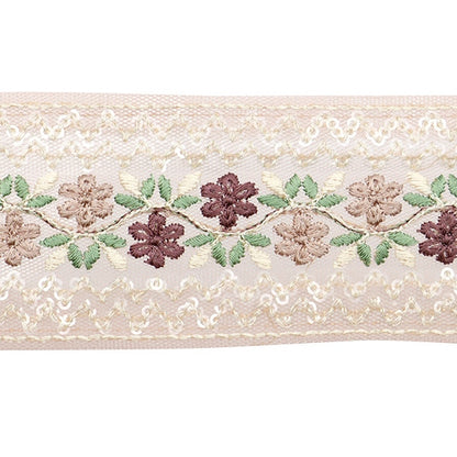 [الكمية من 5] الحرف اليدويةالزركشة 『2022 زركشة التطريز الهندي أرجواني × أرجواني 45353D”