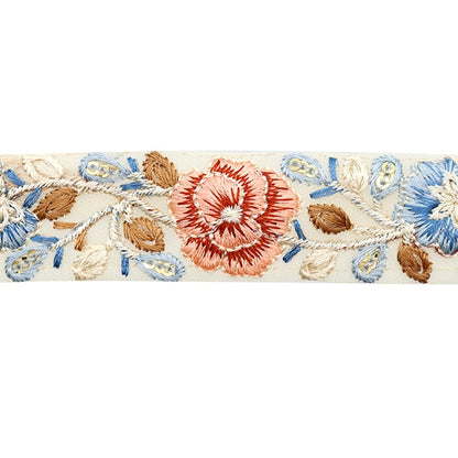 [الكمية من 5] الحرف اليدويةالزركشة 『2023 زركشة التطريز الهندي أزرق × أحمر 357B”