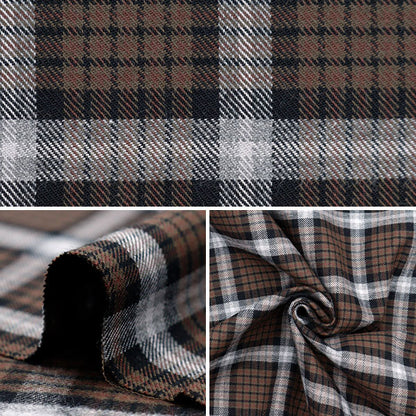 [من الكمية 5] القماش "Fleece Melange Check اللون الخامس SH2098K-5"