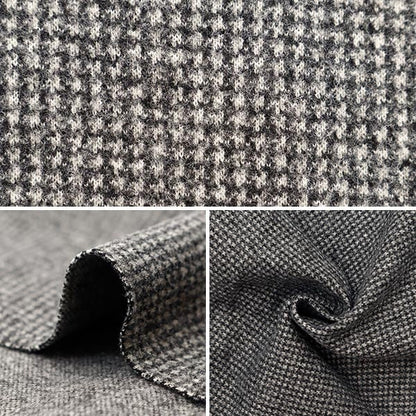 [De la quantité 5] tissu "woollike stretch chidori gris wllike-td-gy"