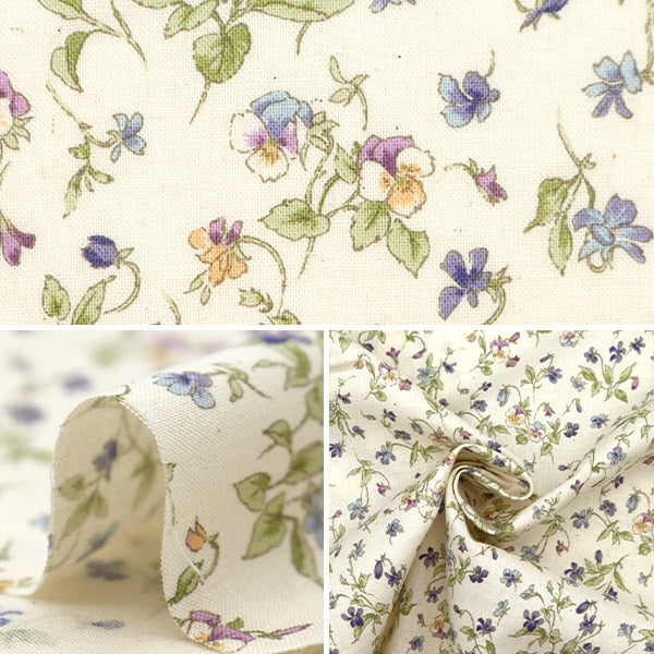 [De la quantité 5] tissu "effrayer violet de White 83054-1-1"