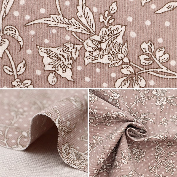 [De la cantidad 5] Fabric "Liberty Fabric CanaRoy Marolie encogiendo el rosa 4591108SJ23D" [YUZAYA ORIGINAL]