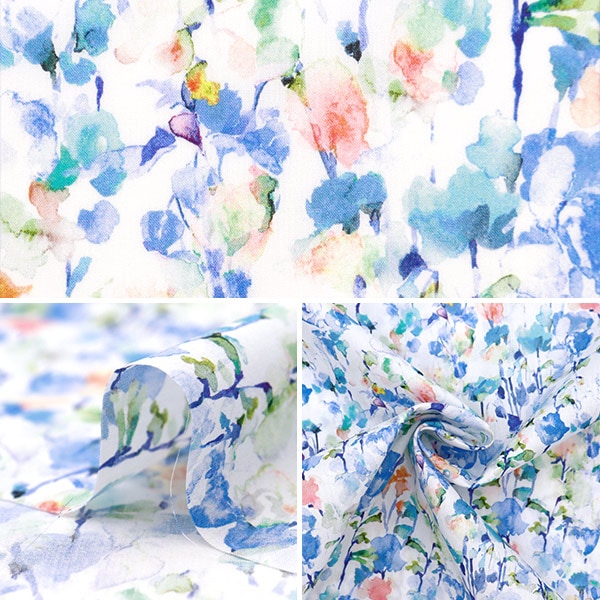 [Из количества 5] ткань "Liberty Fabric Tanalone Inky Fields 3634149-24CU" Liberty Japan Liberty Japan