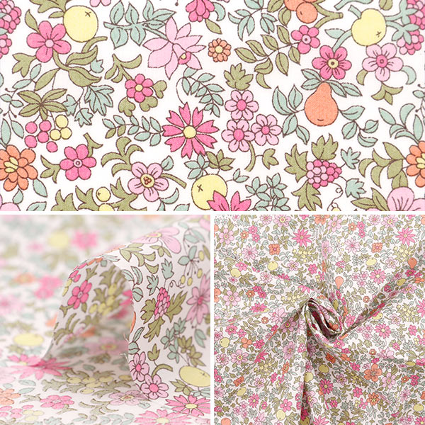 [De la cantidad 5] Fabric "Liberty Fabric Tanalone Fruit Punch 3634194-24au" Libertad Japón Libertad Japón