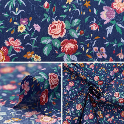 [Dalla quantità 5] tessuto "Liberty Fabric Tanalone Melifield Botanical 3634197-24AU" Liberty Japan Liberty Giappone