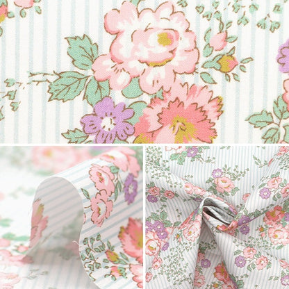 [Da 5] Fabric "Liberty Fabric Tanalone Lydy Stripe DC33558-We" Liberty Japan Liberty Japan