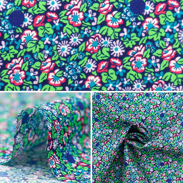 [From quantity 5] Fabric "Liberty Fabric Tana lawn Abasan Spot DC33571-WE] Liberty Japan