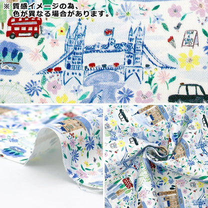 [Dalla quantità 5] Fabric "Liberty Fabric n. 11 Canvas Pride and Bloom 363J6801-B" Liberty Japan Liberty Giappone