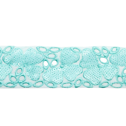 [Из количества 5] ремесленникОтделка "2024 Отделка для индийской вышивки Белый x зеленый 3670b"