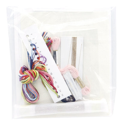 Kit de bordado "Cross Stitching Life es un condimento hermoso de la temporada de primavera, Breezats Spring Hinamatsuri 522303" Lecien Lucian Cosmo Cosmo