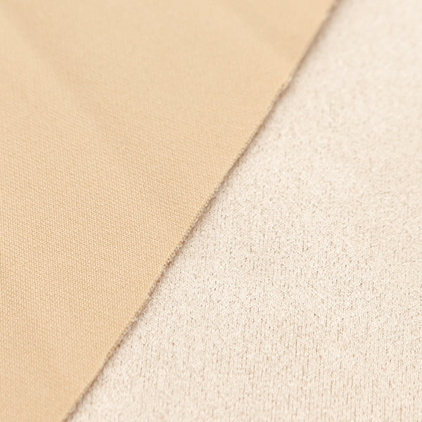 [From quantity 5] Fabric "fakeSuedeStretch ivory 1 SUEST-IV]