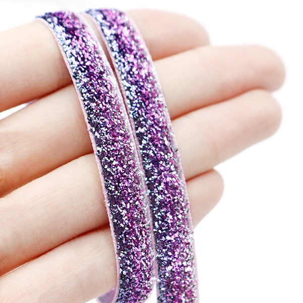 Лента "1 анти -провигающий блескЛента Ширина около 9 мм х около 3 м громкости Pulple 0680b-76"