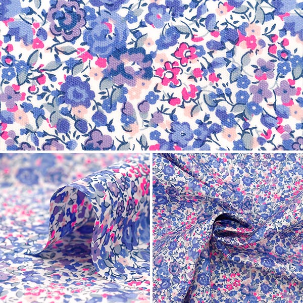 [수량 5에서] 천・원단 "Liberty Fabric Neon Color 타나론 Emale Georgina 3631251N-J24A] Liberty Japan