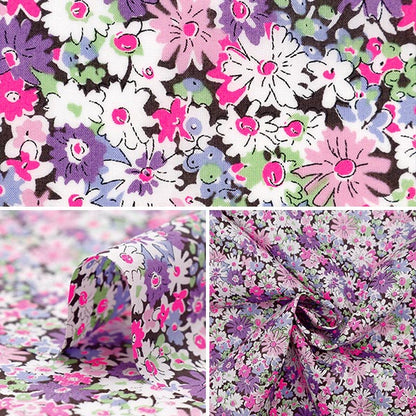 [From quantity 5] Fabric "Liberty Fabric Neon Color Tana lawn Libbie 36300125NJ24A] Liberty Japan