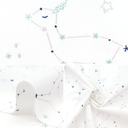 [De la cantidad 5] Fabric "Domotex Cotton Print Hoshizora DOMO-CPT18"