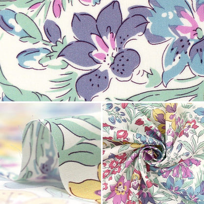 [From quantity 5] Fabric "Liberty Fabric OrganicTana lawn Bowes 157J901-A] Liberty Japan