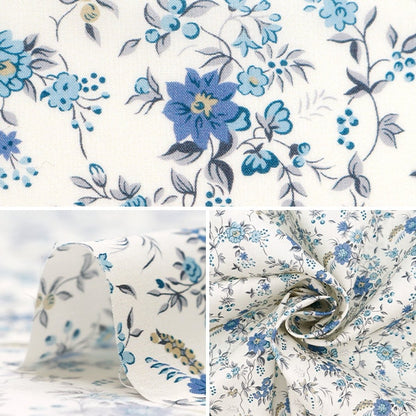 [Da 5] Fabric "Liberty Fabric Organic Tanalone Floribanda 157J902-A" Liberty Japan Liberty Giappone