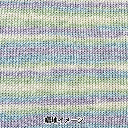 봄 / 여름털실 "Wosho코튼 그라데이션 313 색상] Hamanaka