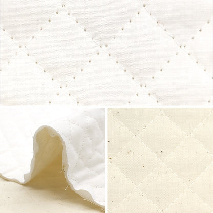 Fabric 『SheetingQuilting Cut Cloth Approximately 106cm x 50cm White C-K6298-41 "