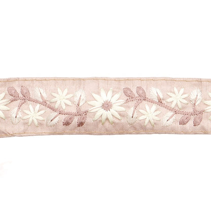 [Aus Menge 5] HandwerkBesätze 『2023 Indischer Stickereibesatz Brown x Brown 2212j]