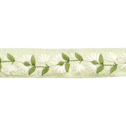 [Aus Menge 5] HandwerkBesätze 『2023 Indischer Stickereibesatz Grün x Grün 46210d]