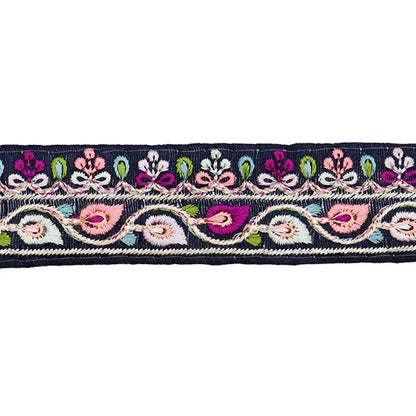 [Из количества 5] ремесленникОтделка "2023 Отделка для индийской вышивки Синий x фиолетовый 3500f"