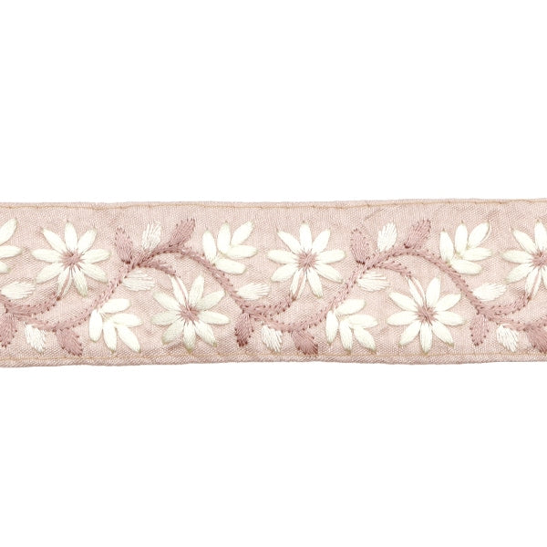 [Aus Menge 5] HandwerkBesätze 『2023 Indischer Stickereibesatz Brown x Brown 2213i "