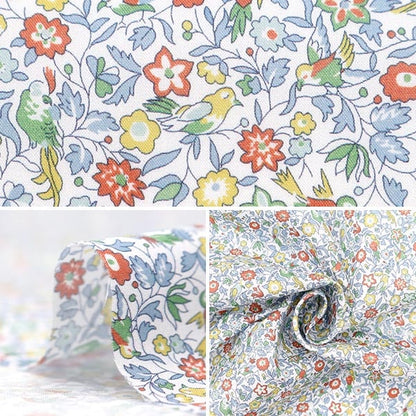 [Aus Menge 5] Stoff "Liberty Fabric Tanalone Spring Song 1224121-p24a" Liberty Japan