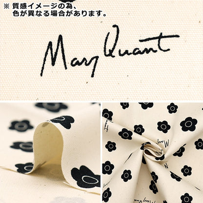 [Aus Menge 5] Stoff 『Oxford Mary Quant Small Blume Pink AP1020S-1c]