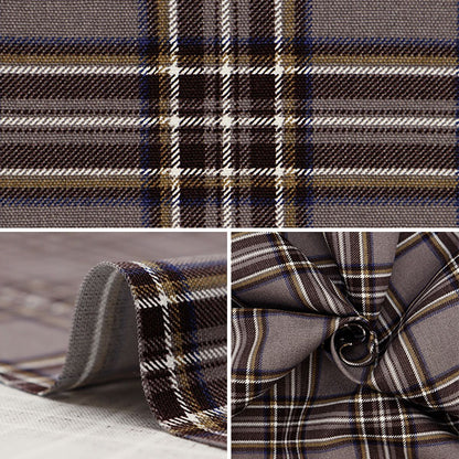 [Dalla quantità 5] tessuto "Tartan Tartan check greju check-a"