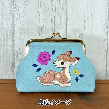 자수키트 "Spicapica 동전 지갑파우치 꿈의 밤비 "