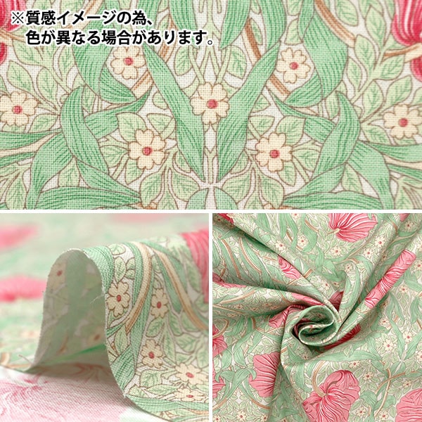 [来自数量5]织物“ Moda Best Morris薄板Pinpanel Pink 8365-67”