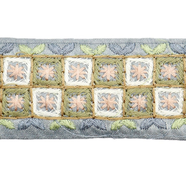 [Aus Menge 5] HandwerkBesätze 『2024 Indischer Stickereibesatz M-114i "