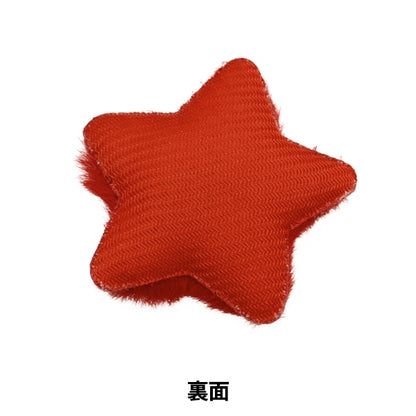 수예부품 "장식 모피 부품 스타 스타 레드 10-4325"