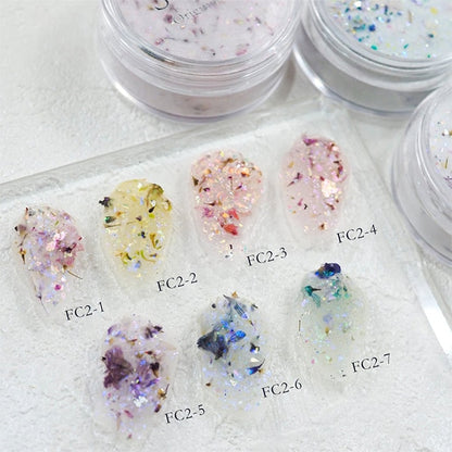 Resin material "Acrylic Powder Flower Collection 2 2 Color FC2-2" Smint Esmint