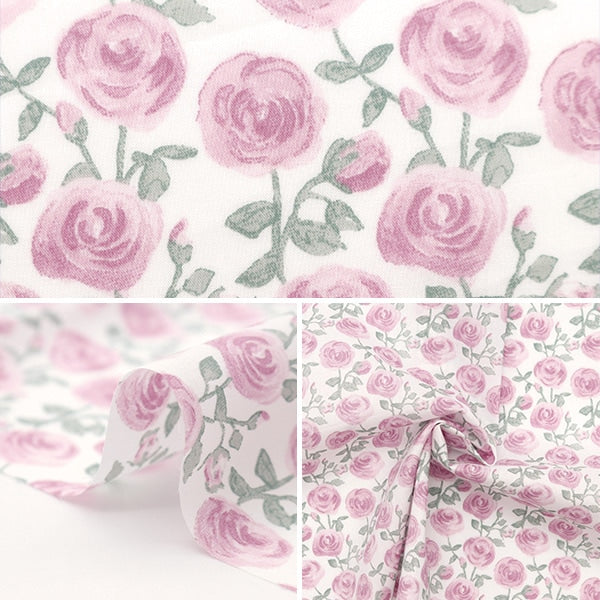 [De la quantité 5] tissu "Liberty tissu tanalone tanalone rosemary rose 3639153j24a" [Yuzawaya Original]