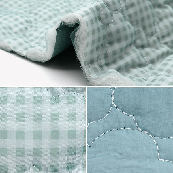 Fabric "Nylon quiltCut Cloth Approximately 130cm x 50cm Cloud Light Blue C-HS2245-2A]