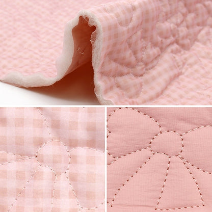 Tela "Crosta de colcha de nylon Corte de aproximadamente 130 cm x 50 cm de cinta rosa C-HS2245-3A"