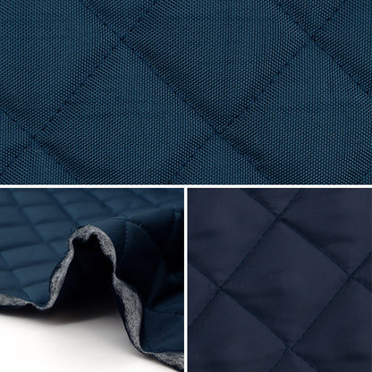 [De la cantidad 5] tela "Waffle Nylon Quilting Navy KSG-850-89"