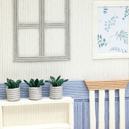 Miniatur -Kit "Handwerk Band Miniature Kit Blue Room"