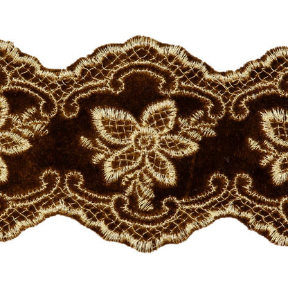 [De la cantidad 5] Cinta "terciopeloCinta 3er color k231t-lacep8"