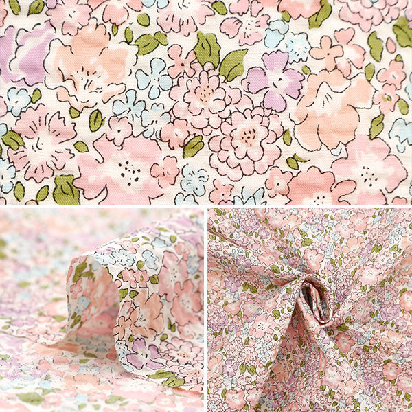 [Aus Menge 5] Stoff "Liberty Fabric Lone Ripple Michel 3636017-e" [Yuzawaya Original]