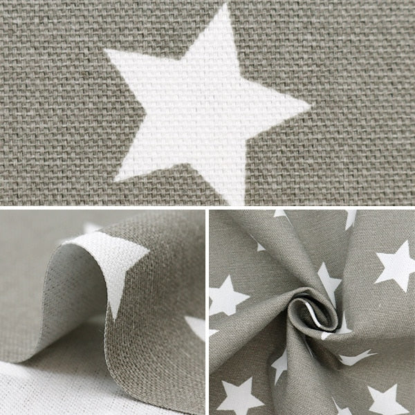 [De la quantité 5] Tissu "Interior Print Star Pattern IP2402WY-01"