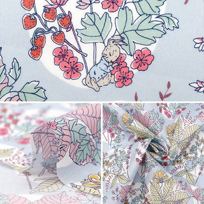 [From quantity 5] Fabric "Liberty Fabric Tana lawn Hawsone Bunnies DC30743J20A] Liberty Japan