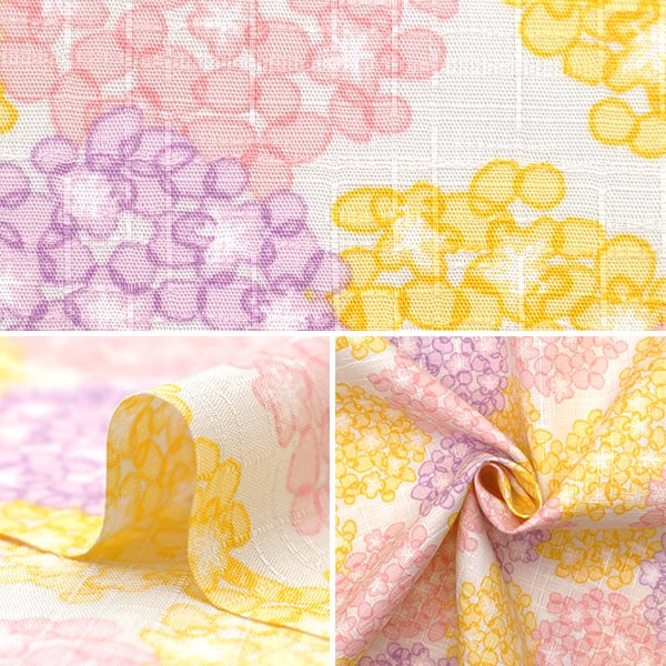 [De la cantidad 5] Fabric "Pikedby Hydrangea ST300-2A"