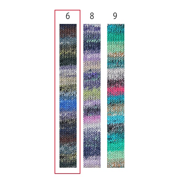 Printemps / étépelote de laine "Natsumeki 6 n ° 6" Noro Hideaku Noro