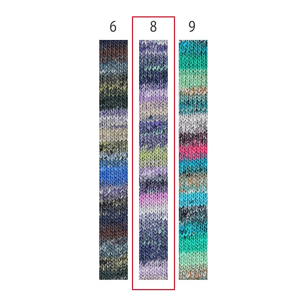 春夏毛糸 『なつめき 8番色』 NORO 野呂英作 – Yuzawaya